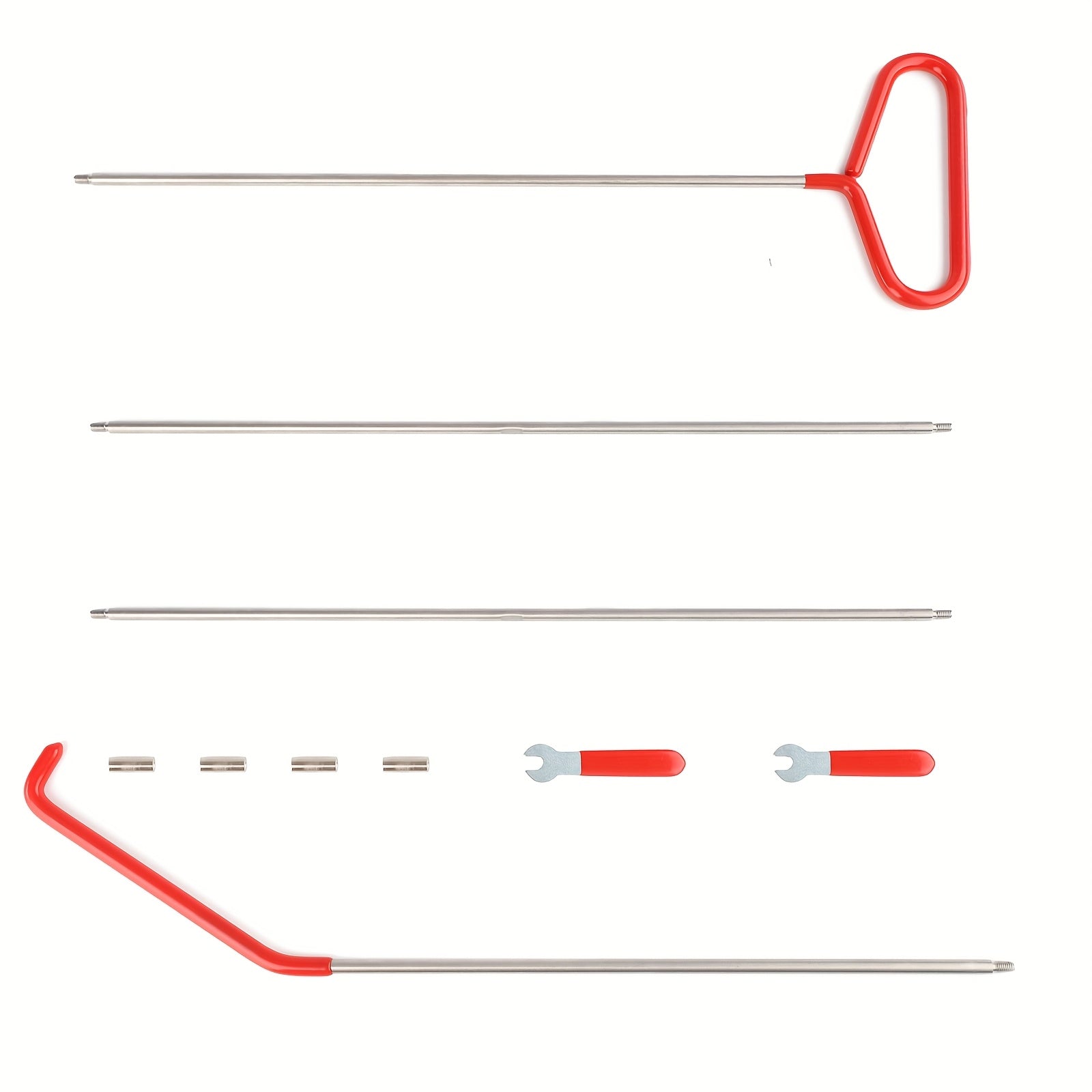 20pcs Car Repair Tool Kit with Long Reach - Stainless Steel, Portable Automotive Set with Emergency Tools & Carrying Bag for Cars and Trucks