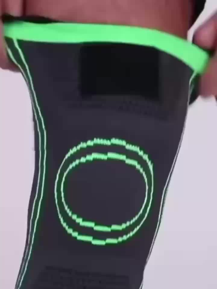 1pc Strap Knee Protector Sports Knee Support Adjustable Compression Breathable Joint Protection Sports Knee Protector Strap Compression Basketball Running