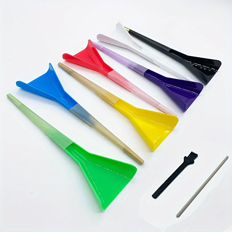 1set, Pre Rolled Cones Loader Funnel Tool Set - Including Cone Loader, Cleaning Brush Grinder Brush, Pressing Rod - Kitchen Supplies, Household Gadgets