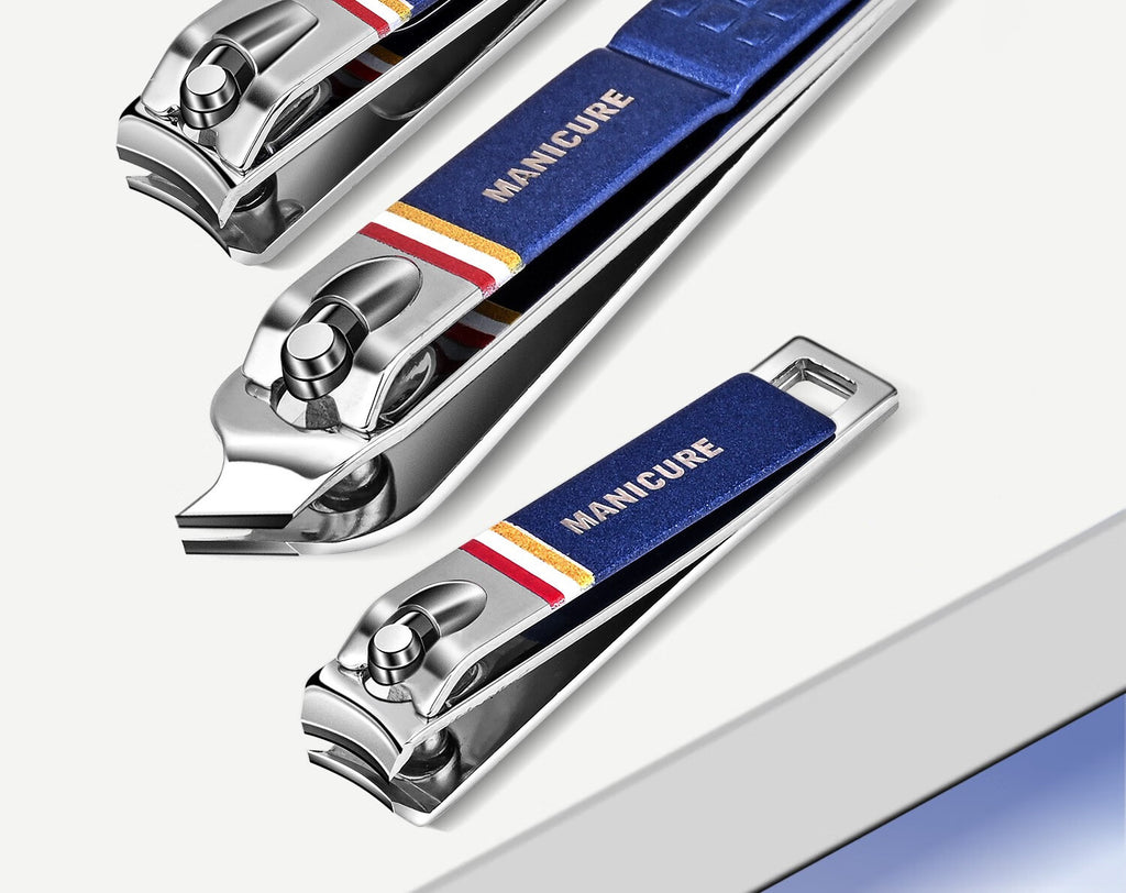 9/11/13/15/19pcs Fashion Nail Clipper Set Premium Manicure Tools for Men and Women, High-End Pedicure Kit