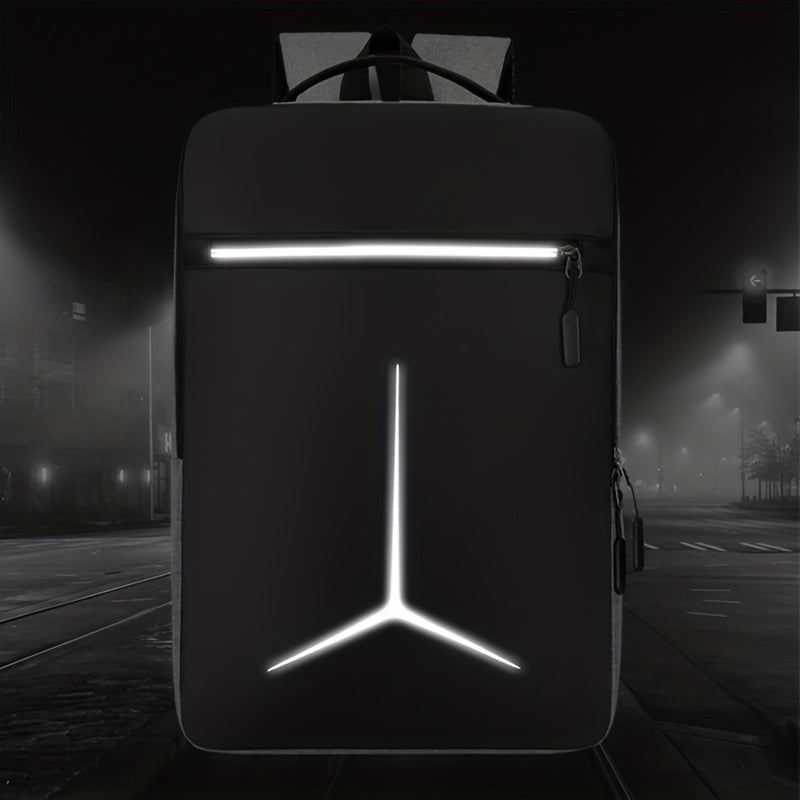 Waterproof Sports Backpack with USB Charging Ports and Reflective Strip - Ideal for Outdoor Travel and Sports - Perfect Gift for Men