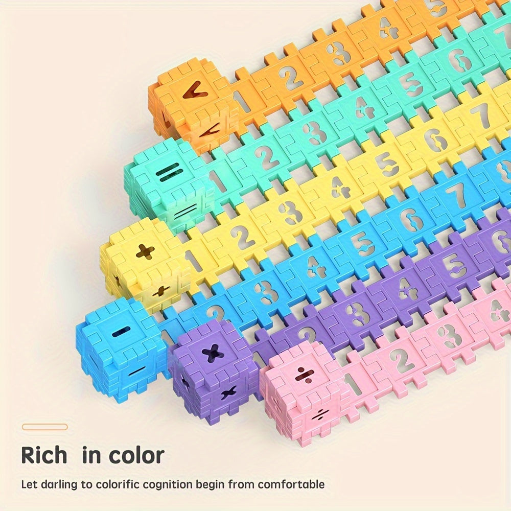 DIY Building Toys - Digital Block Building Set for Youngsters - Educational Intellectual Toys, Halloween/Thanksgiving Day/Christmas Gift