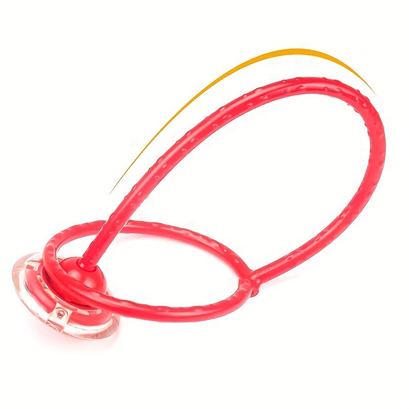 LED Flash Jumping Rope Ball - Outdoor Fun Sports Toy for Reaction Training and Swing Games