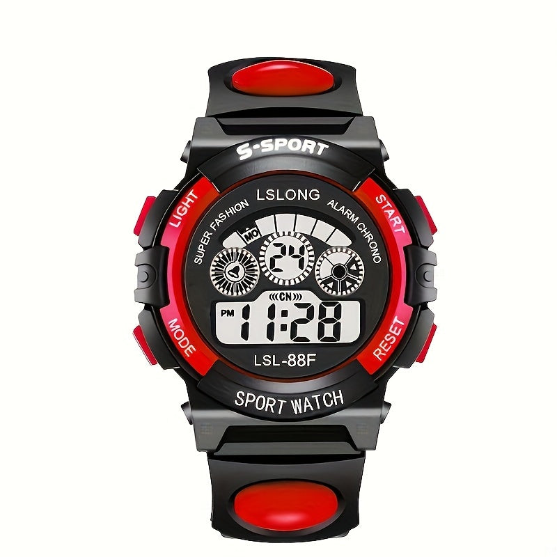 [Hot Electronic Watch] Hot Selling Electronic Multifunctional Watch - Night Light Running Sports for Primary and Secondary School Students