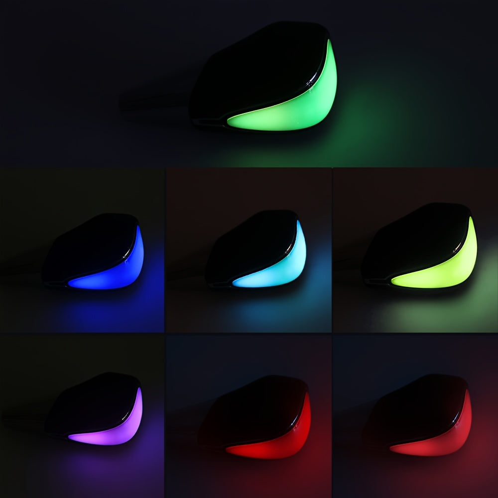 7 Colors LED Illuminated Gear Shift Knob Stylish Traditional Design For Enhanced Control Nighttime Glow Cool Automotive Upgrade For Your Car