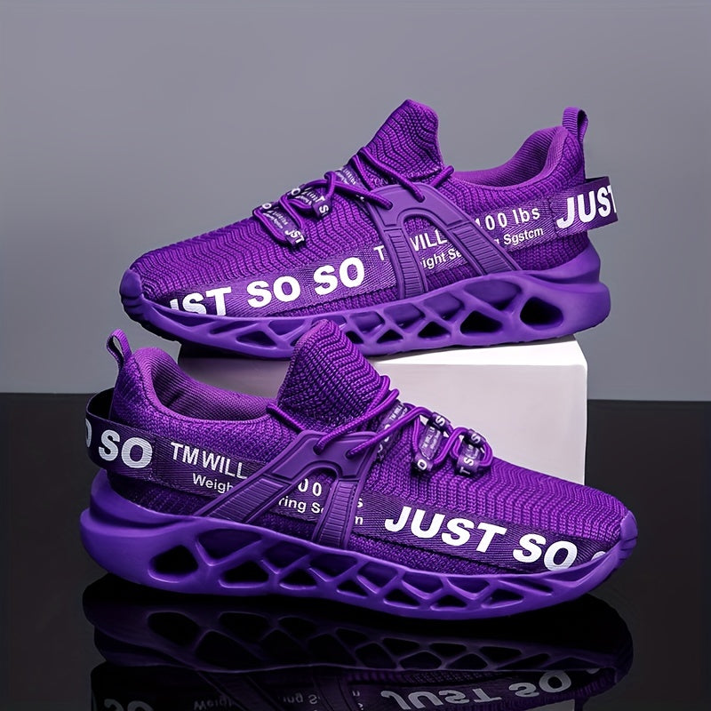 Men's Lightweight Basketball Shoes - Breathable Running Gym Sneakers with Stability Cushioning,