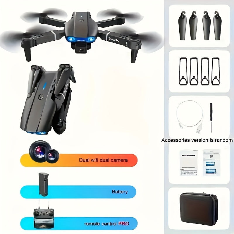 1pc E99 Pro K3 Drone WiFi FPV Height Fixed And More Remote Control Toys Perfect Gift For Beginners Christmas, Halloween, Thanksgiving Gifts, Perfect Gift