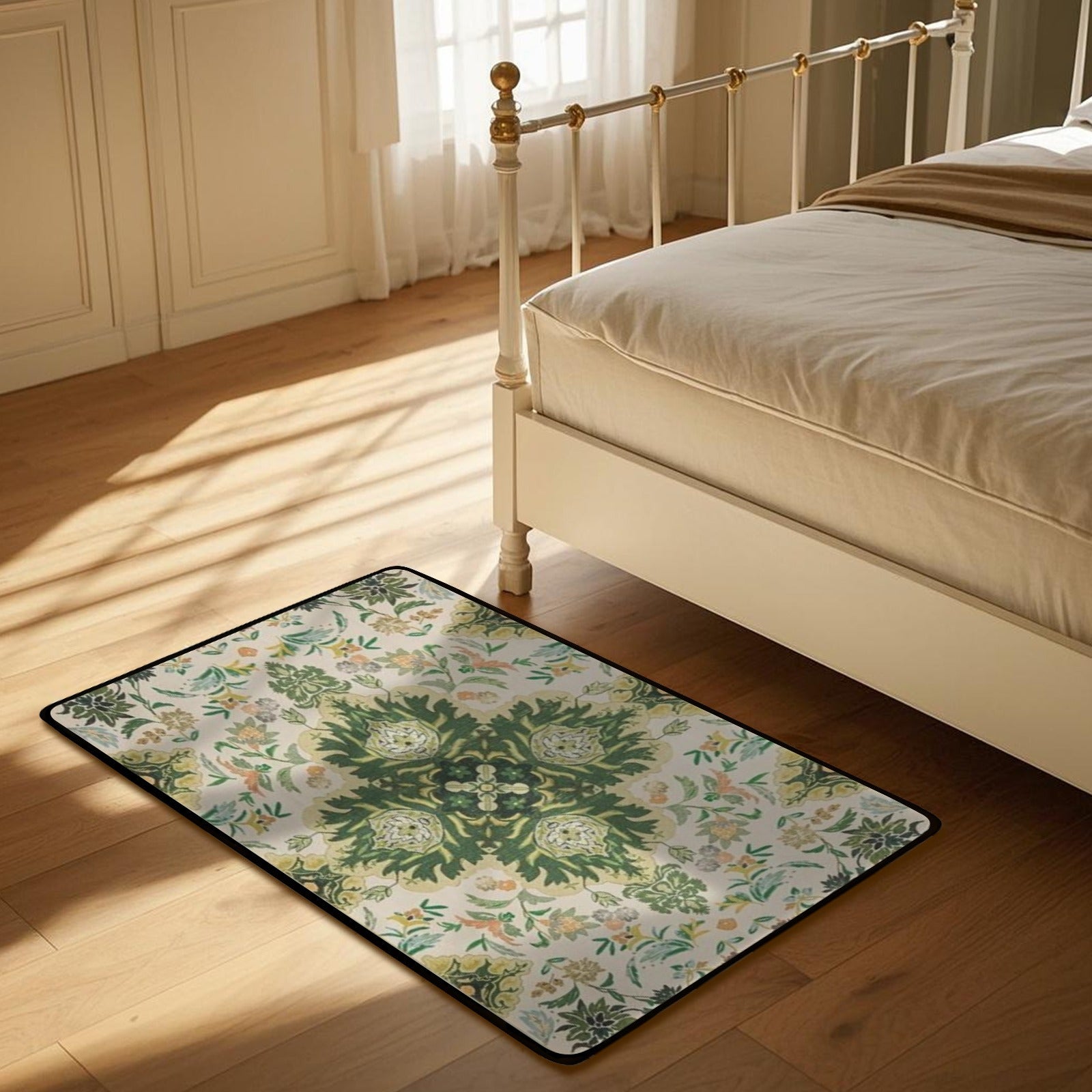 1pc Machine Washable carpet 31*20inch--Carpet, Floor MATS and Protectants, Non-Slip, Fade Resistant, Flannel Area Mat, sqm Polyester, Lightweight Rugs for Entryway, Hallway, Kitchen and Corridor, Bedroom Office, Living Room