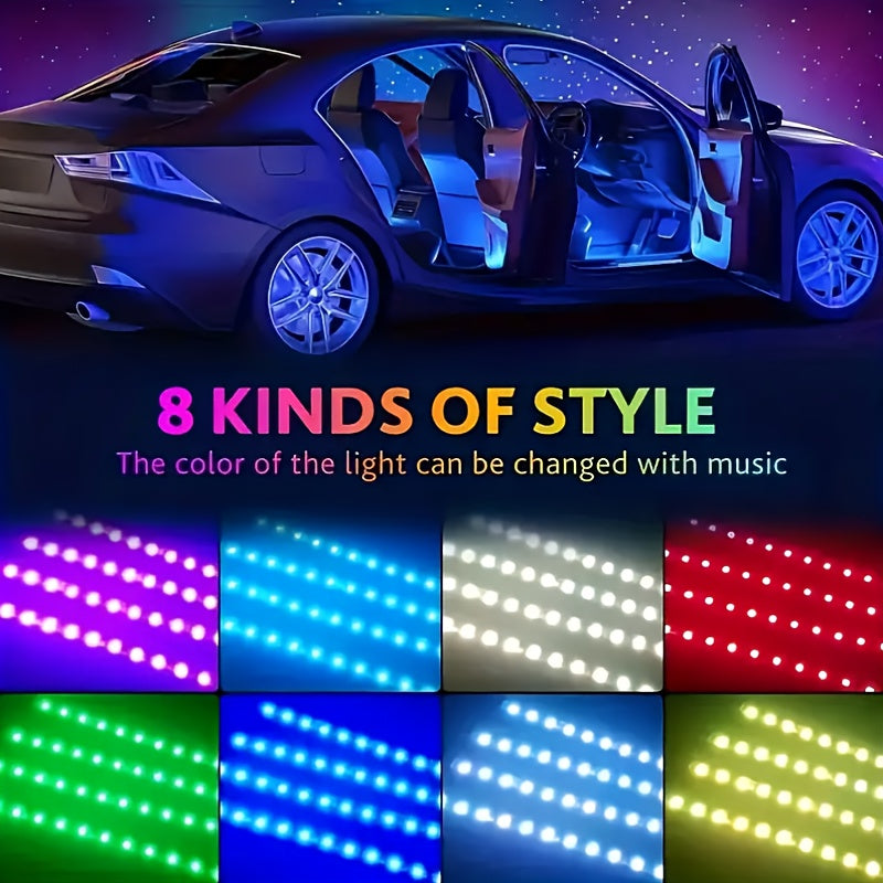 Easy Installation, Automotive High Brightness Neon Kits,