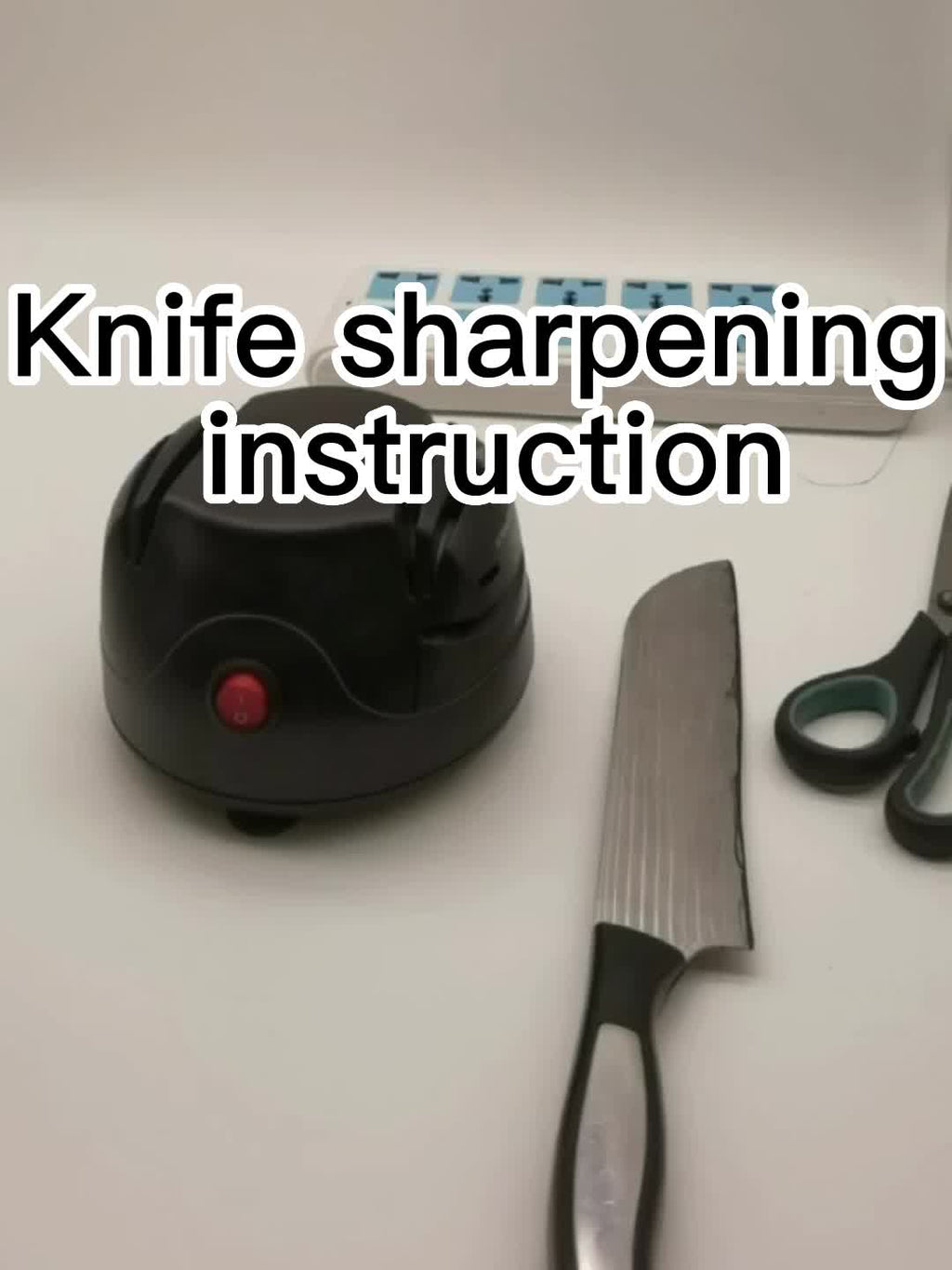 [Professional Knife Sharpener] WANVOAPLS Professional Electric Knife Sharpener
