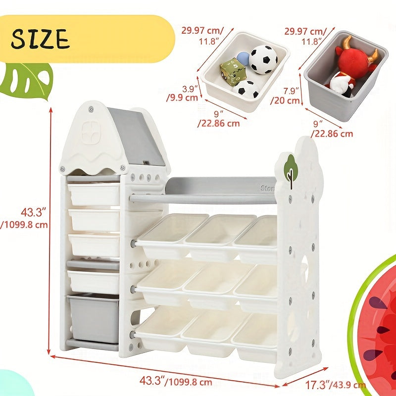 14-Bin Multi-Functional Storage Organizer Furniture Set -