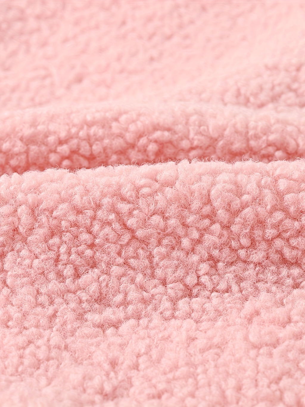 JOMAKE Girls' Winter Coat - Pastel Pink & Ombre Jacket with Button Front Closure,