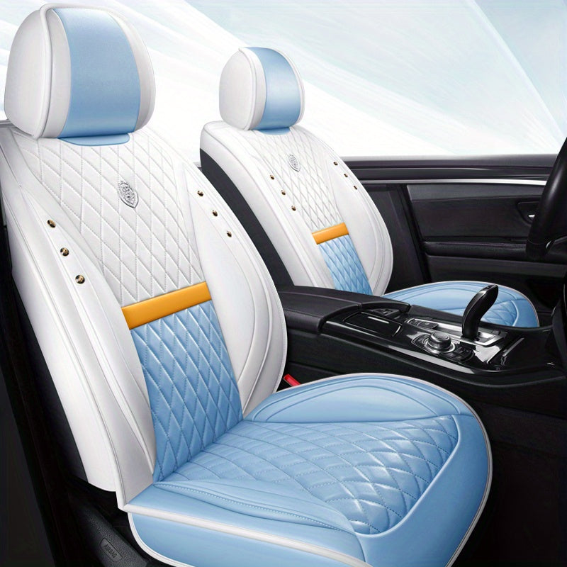 5-seat imitation leather car cushion cover-the four seasons general-purpose seat cover, suitable for cars, SKU, pickup-all surrounded by high-end automotive supplies
