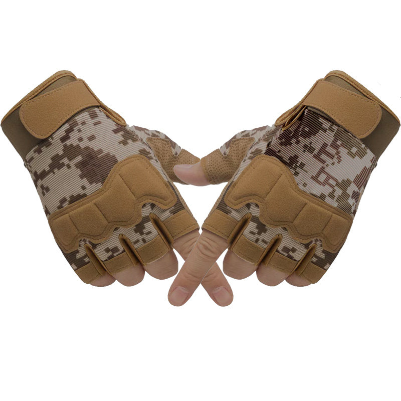 [For Men & Women Half-finger Gloves] Half-finger Gloves For Men And Women For Sports, Cycling, Fitness, Outdoor Activities, Fishing