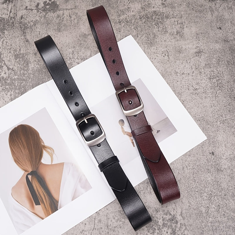 [Genuine Leather Belt for Women] Genuine Leather Belt for Women -