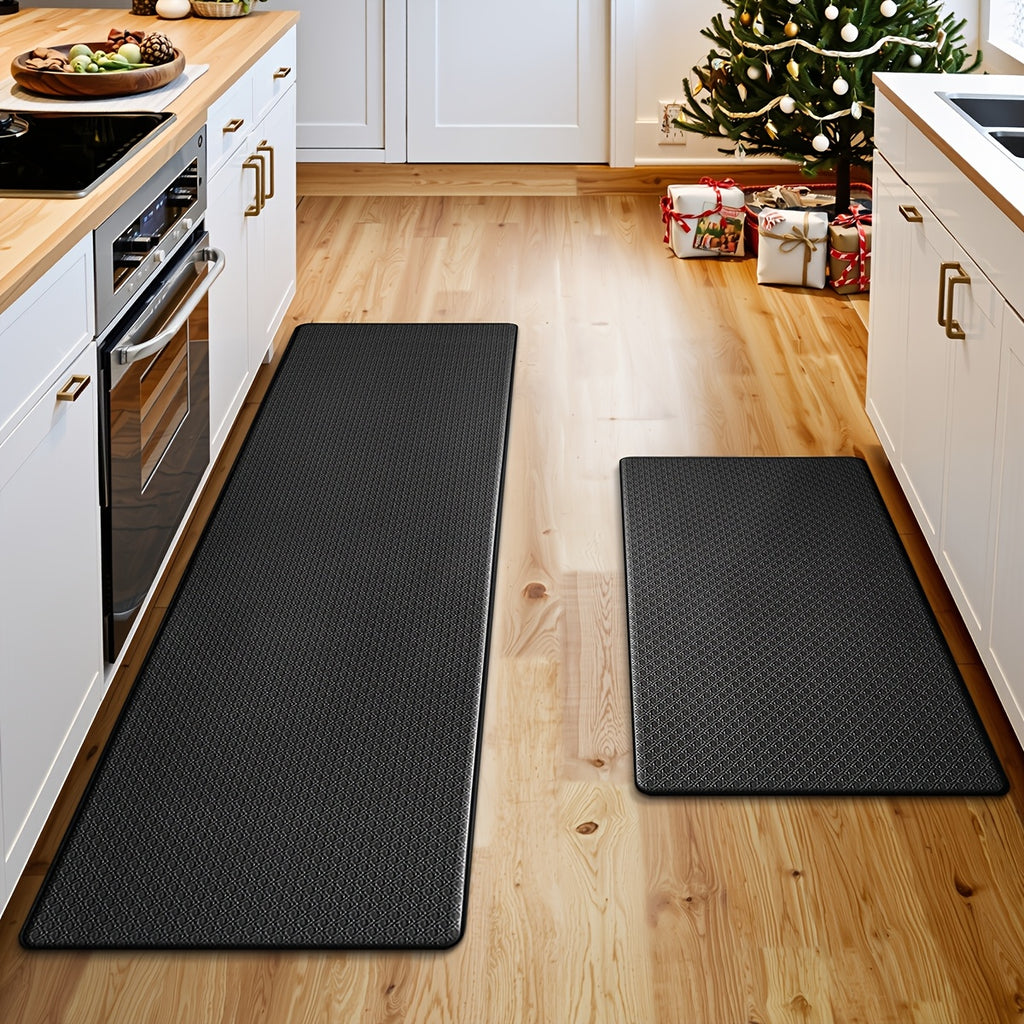 [Non-Slip Kitchen Mat] 2pcs Non-Slip Kitchen Floor Mat | High Quality Standing Mat for Kitchen, Sink, Office, Christmas Decorations for Home, Mom Christmas Gifts, Kitchen Rugs Sets And Runners