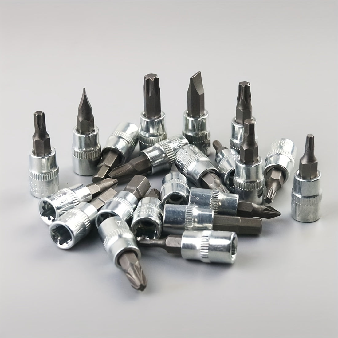 46pcs Socket Ratchet Wrench Set - Powerful 1/4 Inch Drive, Versatile Socket Ratchet,