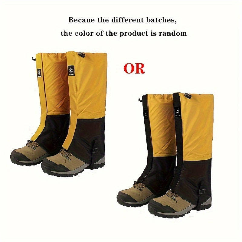 Waterproof Snowproof Leg Gaiters - Full Coverage Ankle Protection