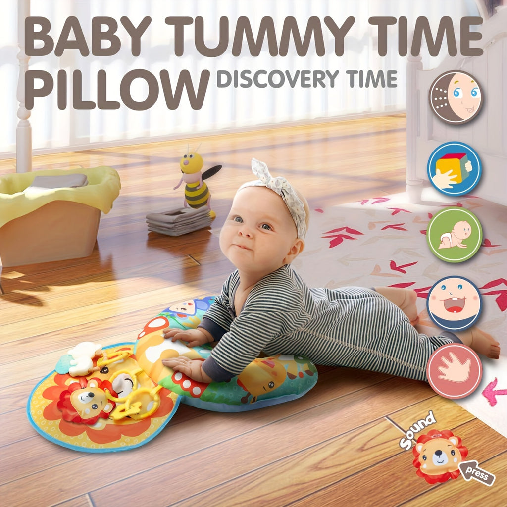 KaboLL Baby Tummy Time Pillow Activity Mat, 0-3 Years Old Developmental