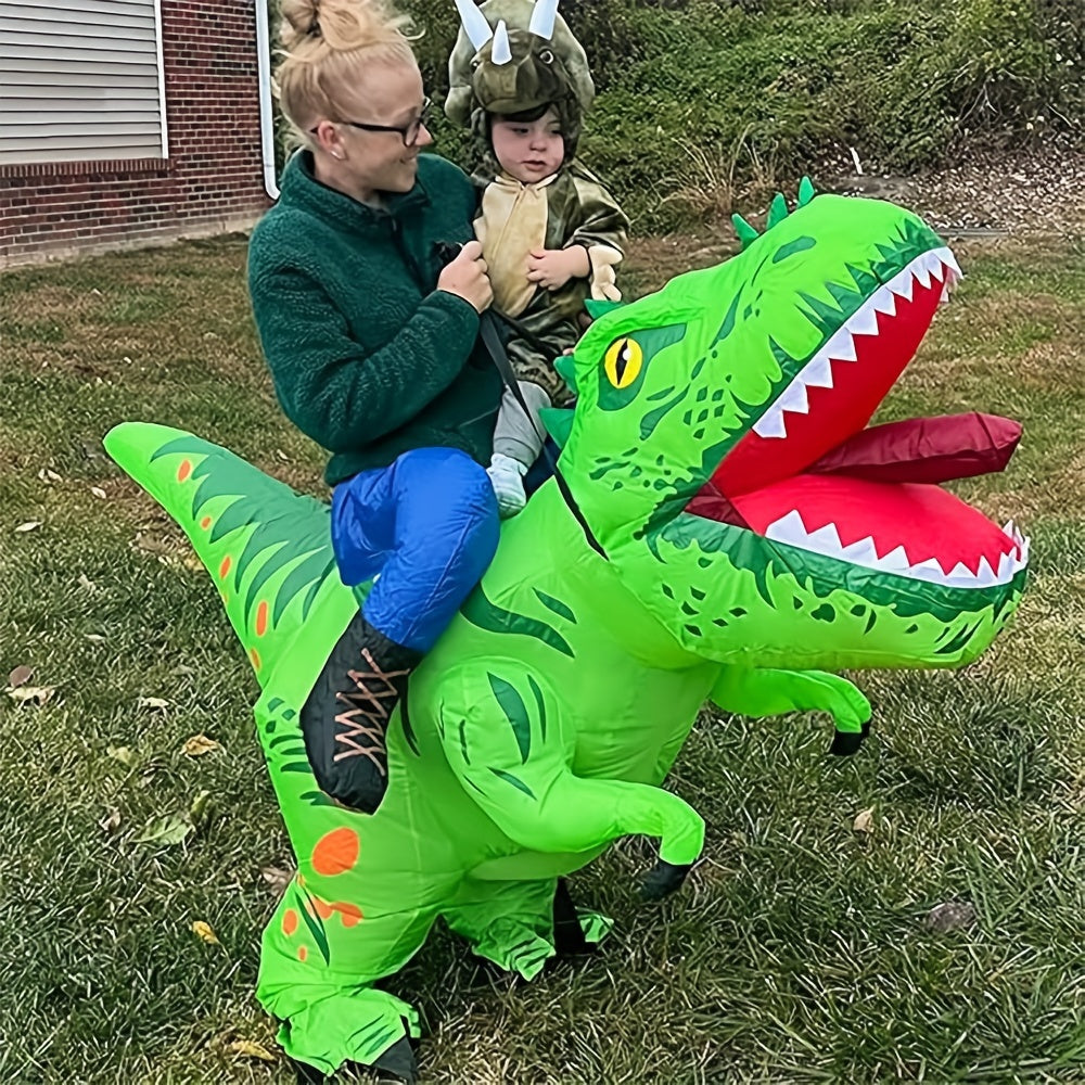 Blow Up Tyrannosaurus Rex Costumes, Dinosaur Knight Costumes, Dinosaur Adult Costumes, Halloween Toys Funny Costumes