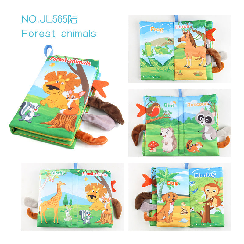 Books - Toys Gifts Touch Feel First Cloth Crinkle Soft Books Tummy Time Toyslearning Sensory Toys Stroller Toys Christmas Halloween Thanksgiving Giftschristmas Stocking Stuffers, Christmas Stocking Stuffers