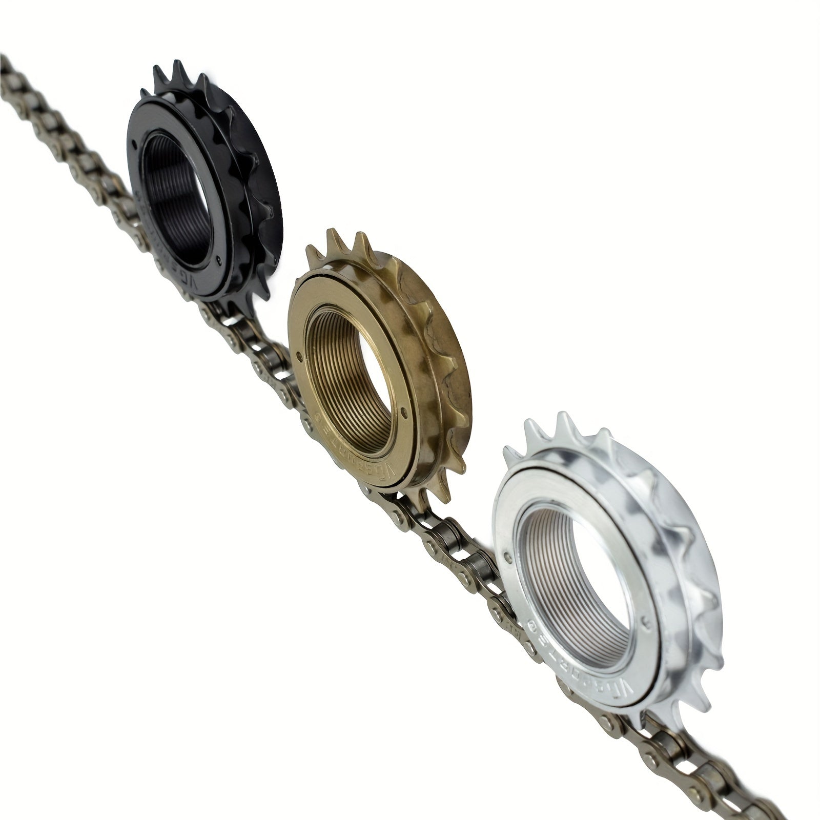 1pc VG Sports 16T/18T/20T/22T/24T 34MM Bicycle Flywheel Single Speed Bicycle Flywheel Sprocket 1 Speed Gear For BMX Flywheel Sprocket Gear Bike Accessories