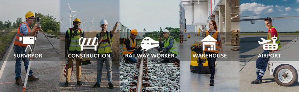 TCCFCCT Bison Series ANSI/ISEA 107-2020 Compliant Safety Vest for Men & Women - Reflective Vest