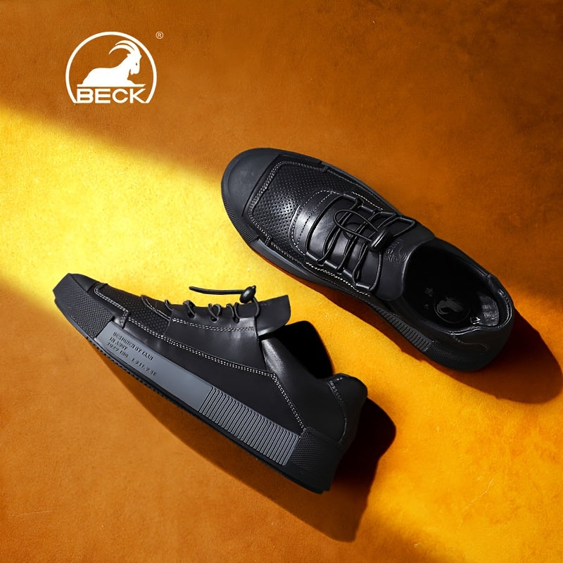 BECK Men's Genuine Leather  Shoes  Office, Streetwear (Comfortable All-Season)