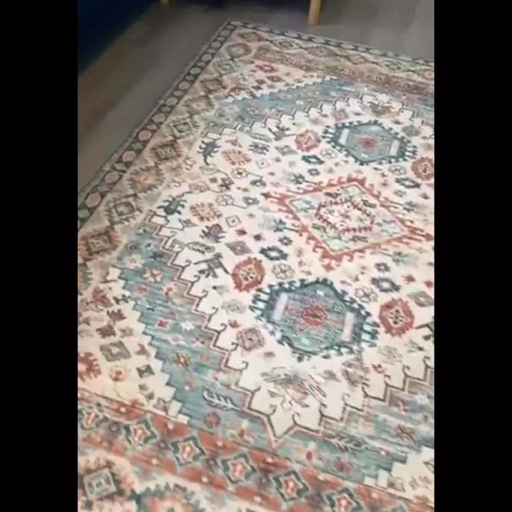 Area Rugs Washable Rugs Low Pile Machine Washable Vintage Rugs For Living Room