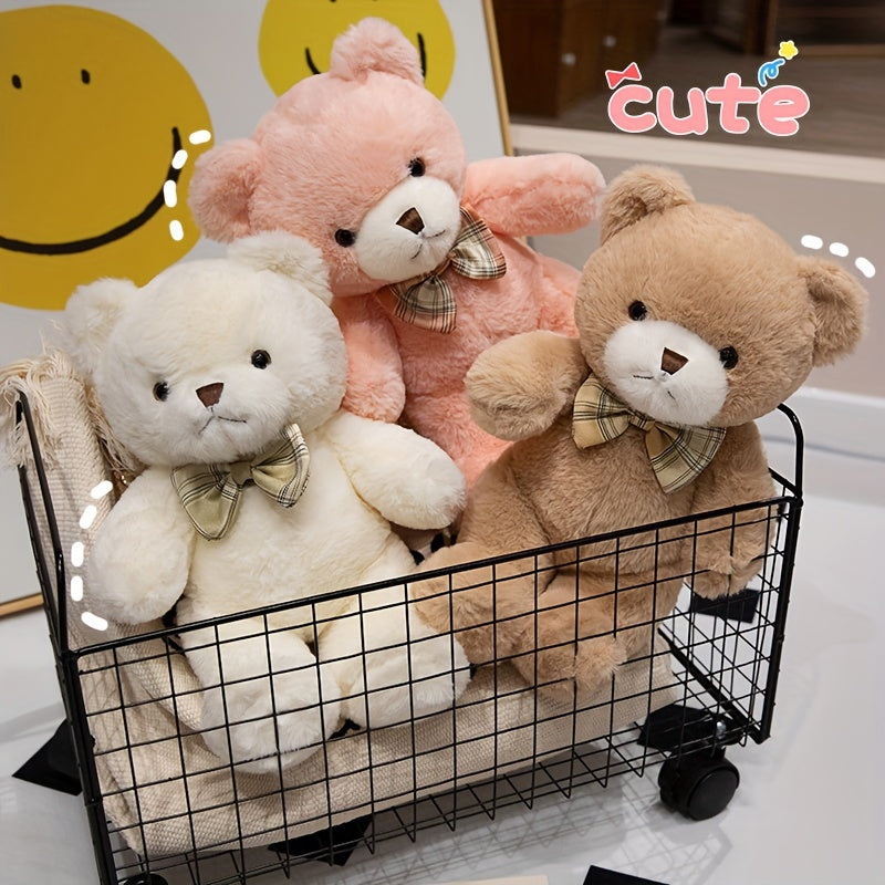 Cute Cartoon Teddy Bear Plush Toys Soft Stuffed Animals Teddy Bear Plush Toy Doll Perfect Birthday Gifts for Girls And Boys Beautiful Home Decoration