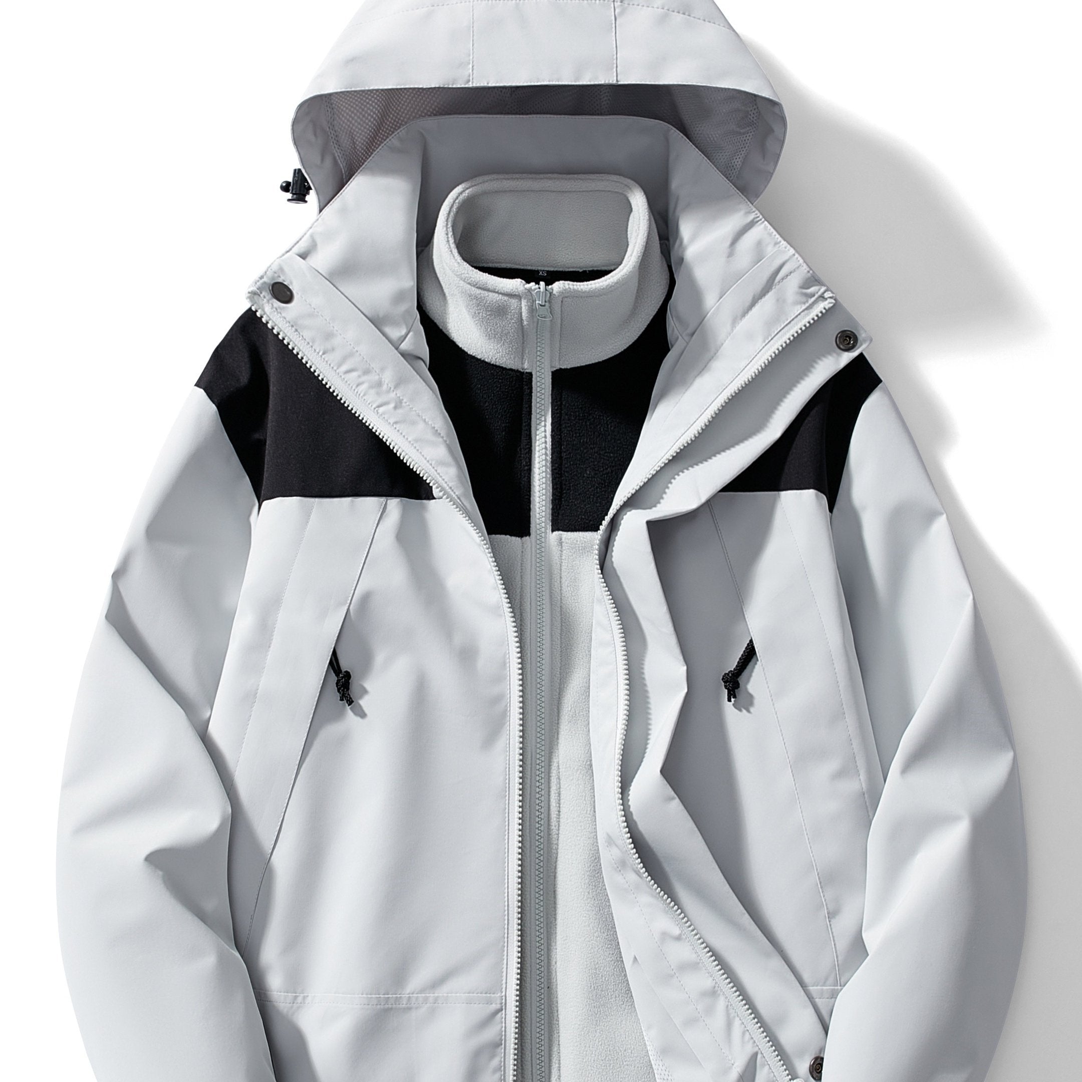 Women's 3-in-1 Outdoor Sports Jacket - Windproof, Waterproof, and Perfect for Mountaineering and Skiing