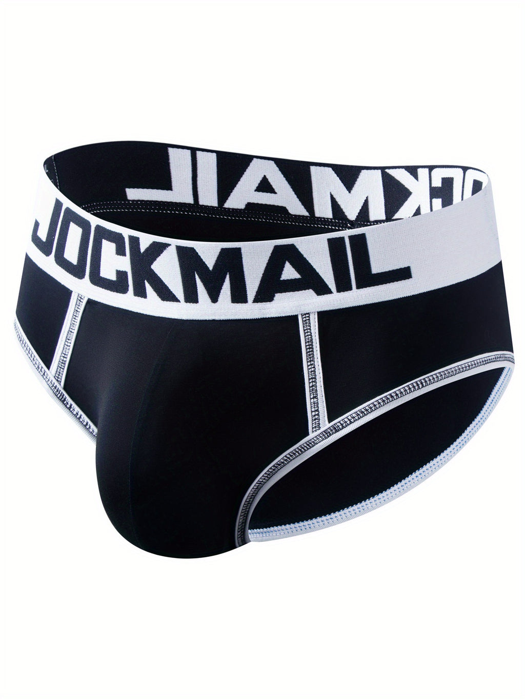 JOCKMAIL 1pc Men's Sexy Low Waist Jockstraps, Soft Modal Underwear With Wide Waistband