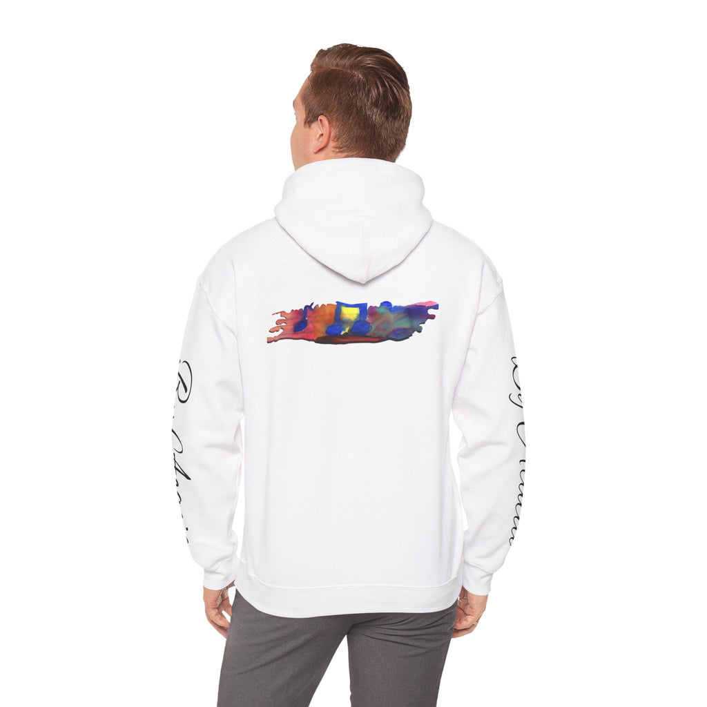 Music Is Life Hoodie — Colorful Watercolor Note Graphic Pullover