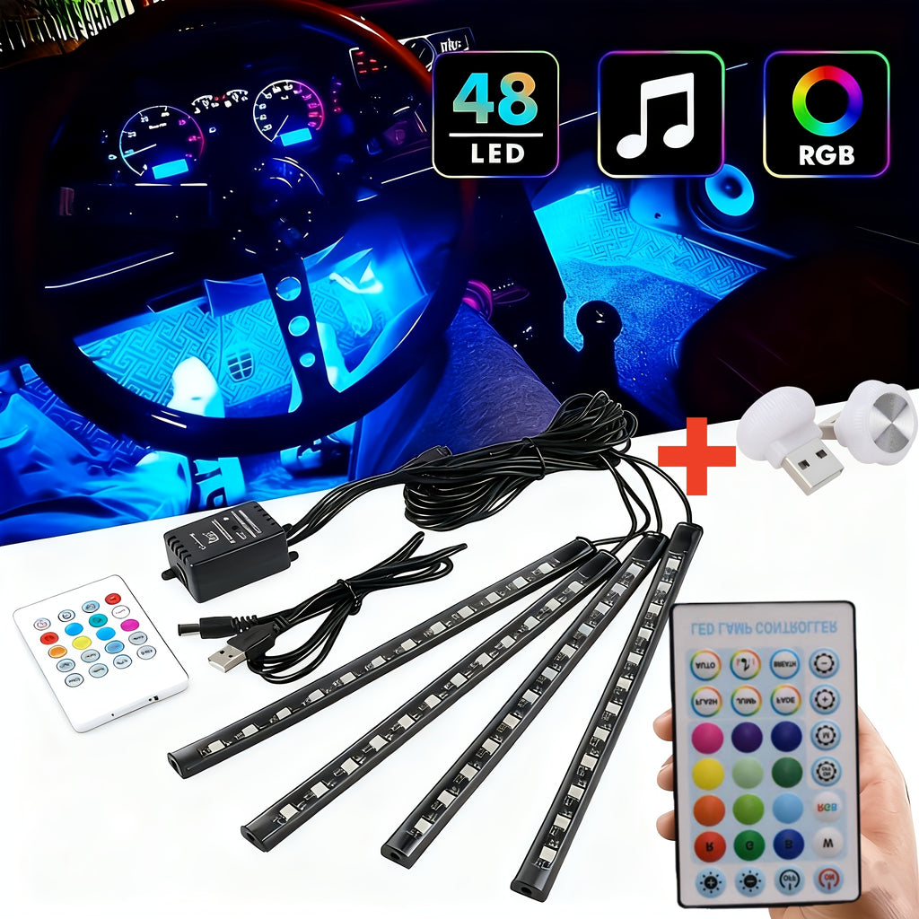 Easy Installation, Automotive High Brightness Neon Kits,