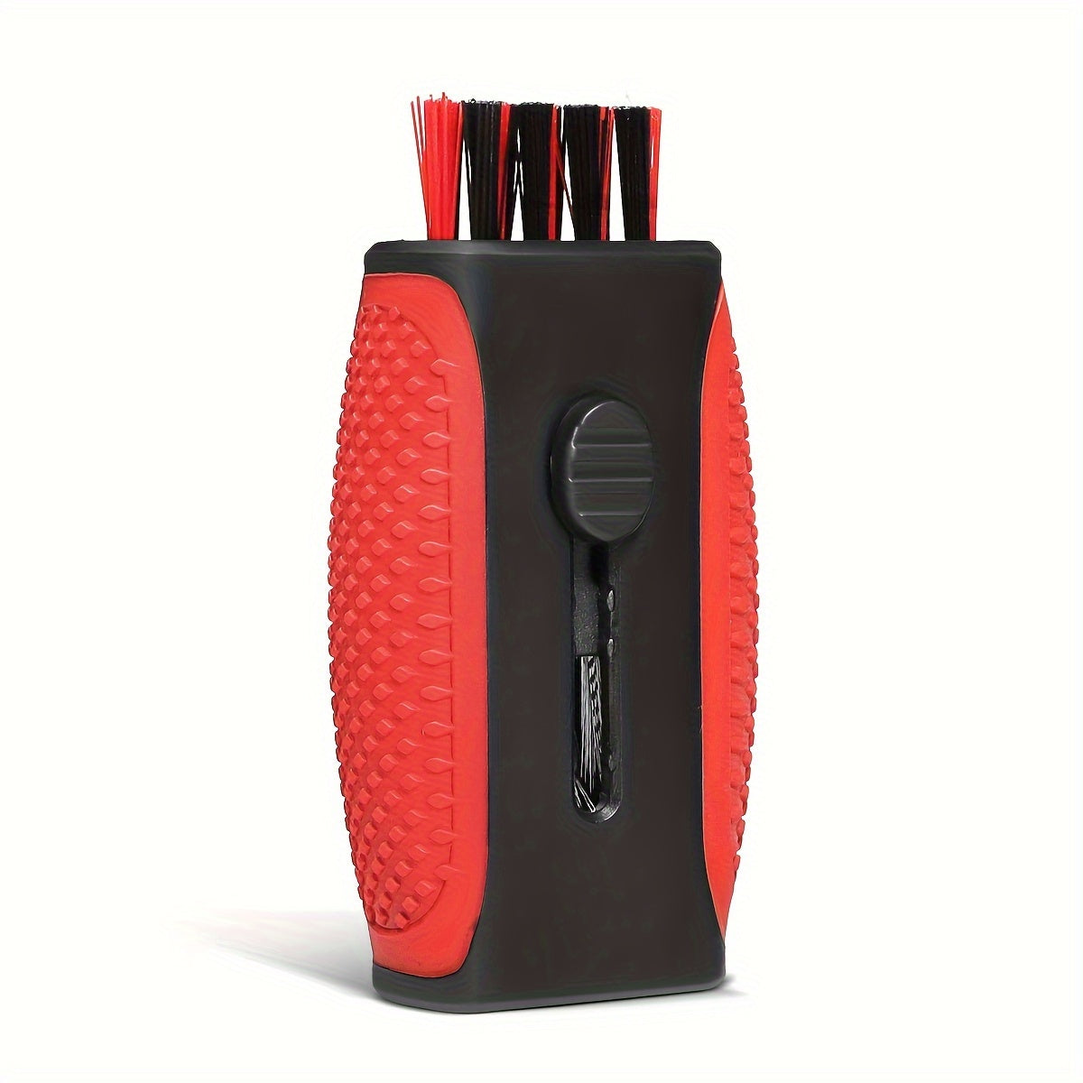 Retractable Pocket Golf Club Cleaning Brush Tool - Wire Brush Club Groove Double Side Cleaner, Golf Accessories