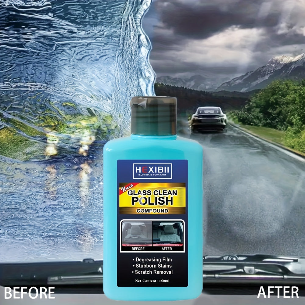 150ml Car Glass Oil Film Remover & Cleaner,  Automotive Glass Spray