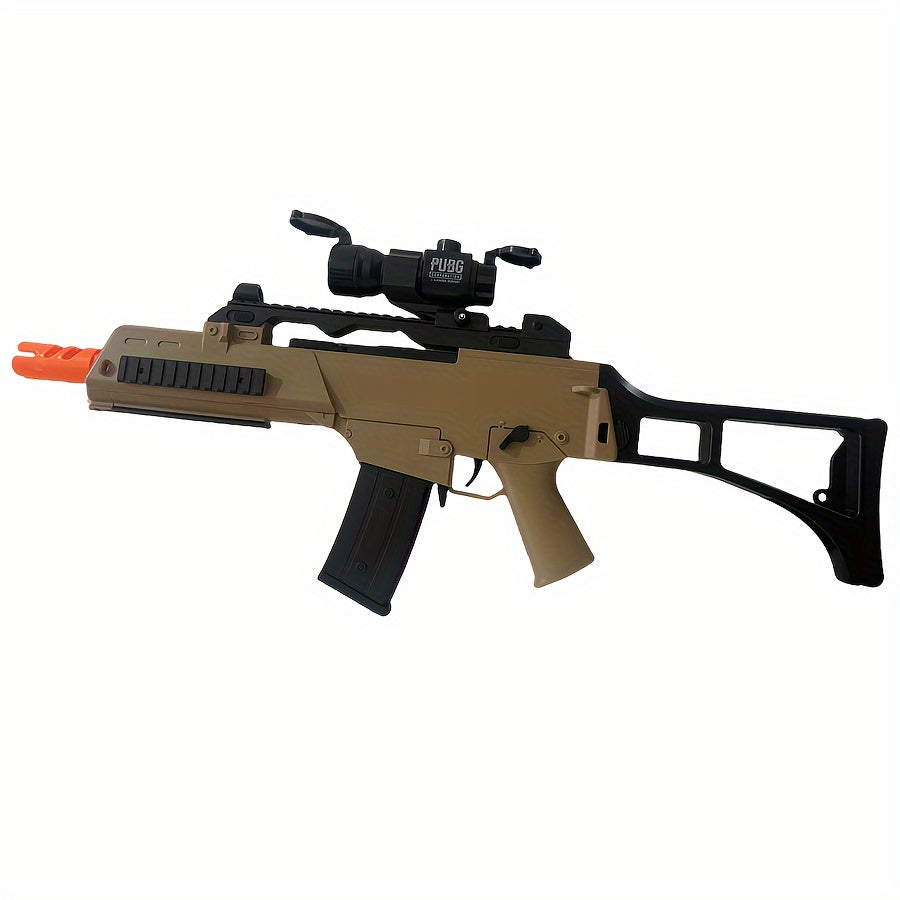 RunRest Blaster Gun, Electric Ball Blaster, With Flash Silencer High Orbeez Gun Performance Cool Toy Gun, Rechargeable Splatter Ball Toys for Outdoor Activities Shooting Game Party Favors.