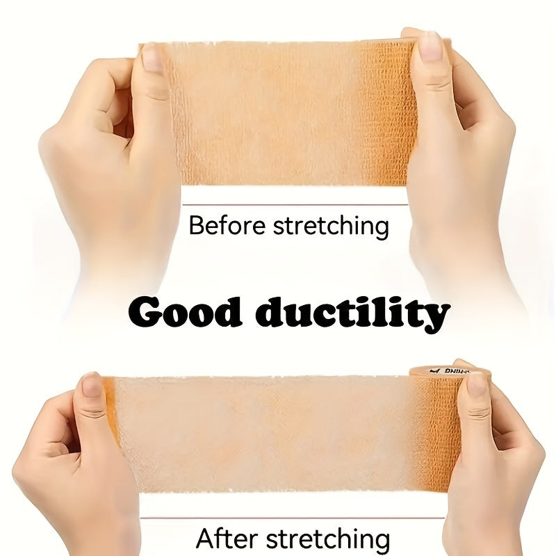 12pcs Self-Adhesive Elastic Bandage, Stretching Tape for Sports, Wrist & Ankle Protection