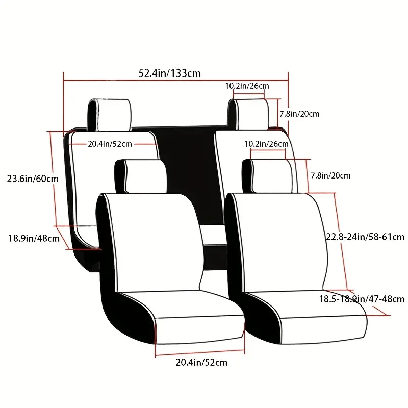 5-seat imitation leather car cushion cover-the four seasons general-purpose seat cover, suitable for cars, SKU, pickup-all surrounded by high-end automotive supplies