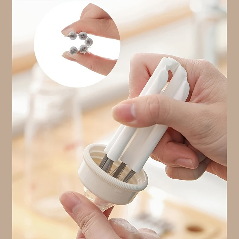 Multifunctional Flexible Gap Brush Cup Cover Groove Nipple Bottle Gap Brush Household Soft Bristles Cleaning Brush Keyboard Tool
