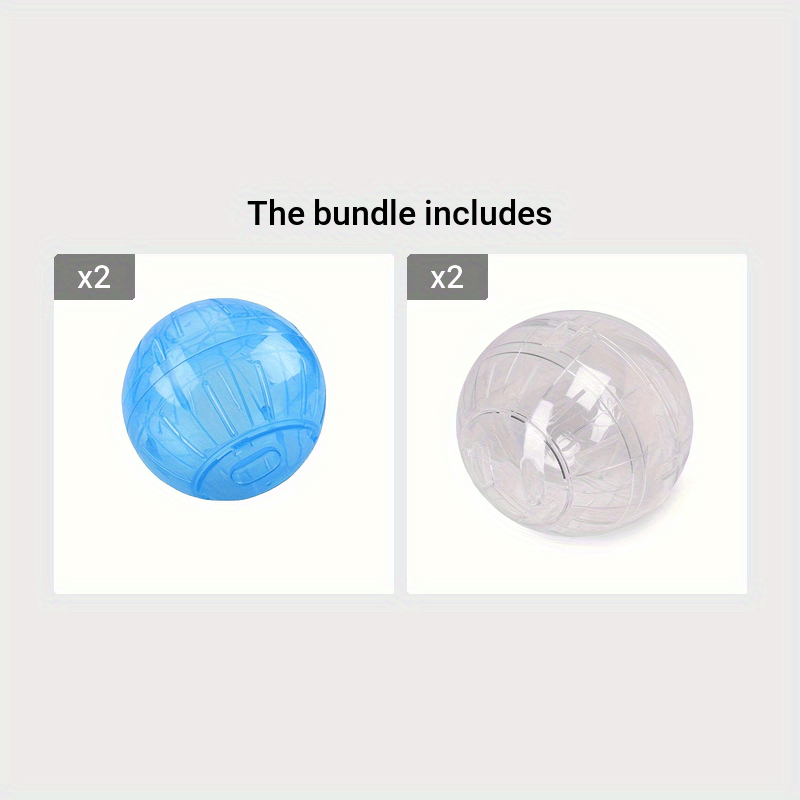 Outdoor Sport Ball, Grounder Rat Small Pet Rodent Mice Balls, Rat Exercise Hamster Gerbil Play Toys Jogging Toys
