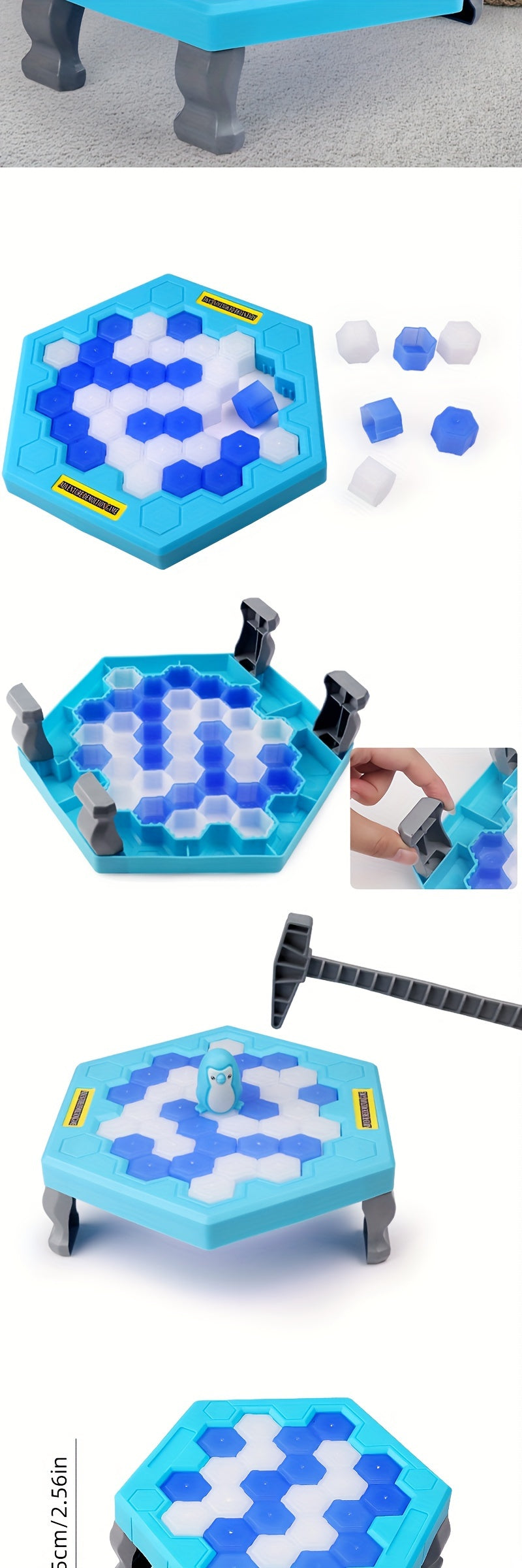 Knocking Ice Cubes To Rescue Little Penguins, Ice Breaking Toys, Children's Cognitive Brain Training, Parent-child Games, Boys' Christmas And Halloween Gifts