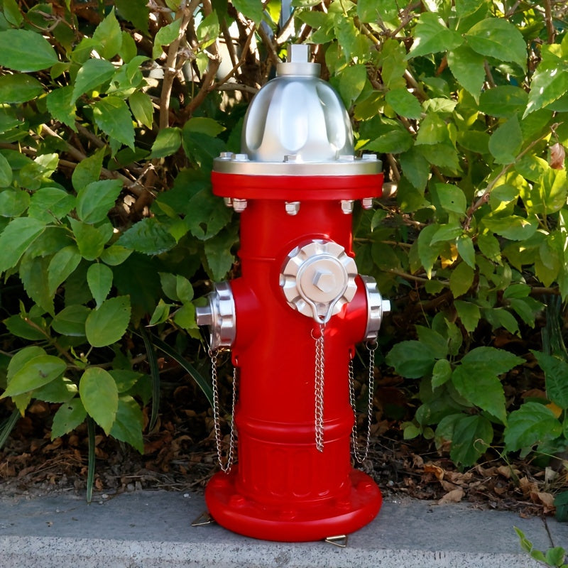Large Fire Hydrant Resin Dog Urinal, Fire Hydrant Training Dog Toys, Outdoor Lawn Creative Ornament Outdoor Patio Forest Landscape Decoration