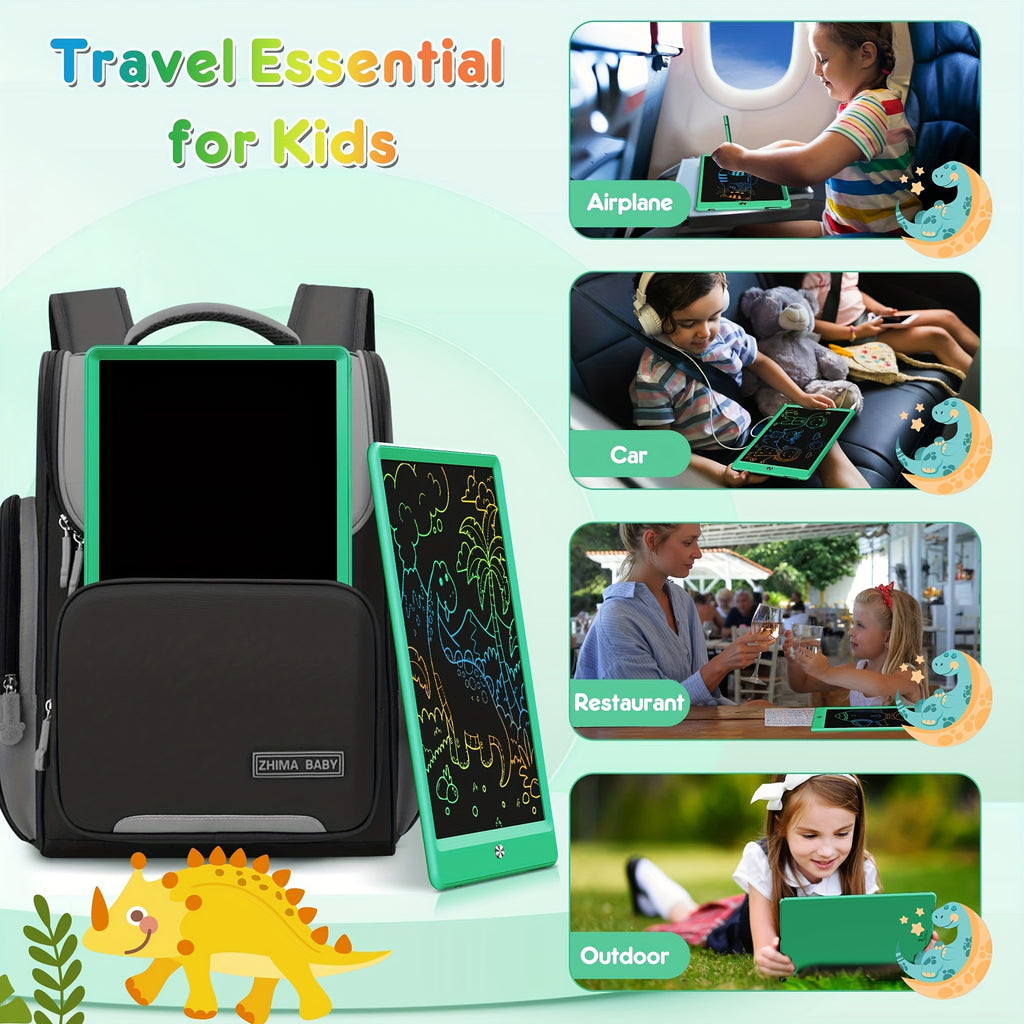 2pcs LCD Writing Board 10 Inches, Toys 3 4 5 6 7 8 9 10 Year Old Boys And Girls, Color Graffiti Board Drawing Board, Gifts For Boys Learning To Walk 3-12 Years Old, Memo Board, Drawing Board