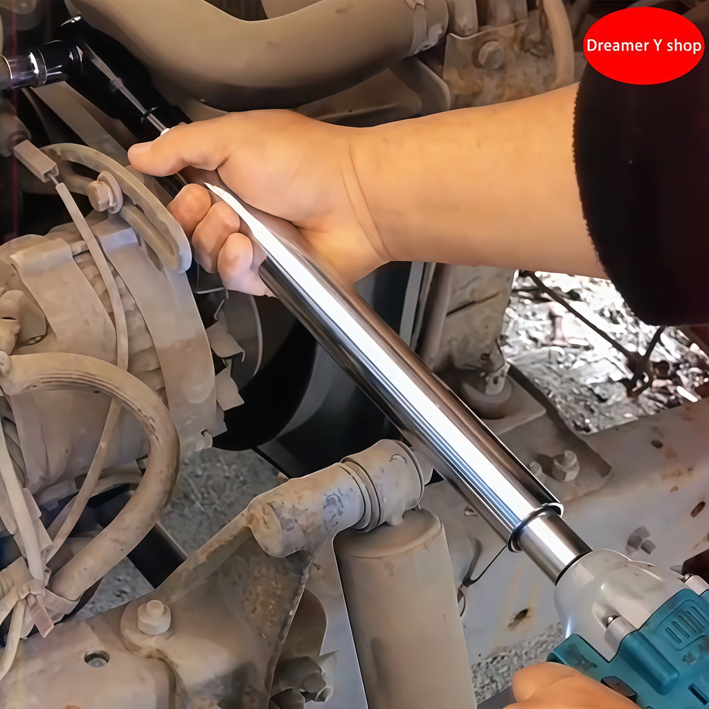 [Repair Tool Kit] Automotive Repair Tool Kit: Ratchet Wrench, Socket Set, 1/2" Drive Extension – Multi-Functional for Cars, Motorcycles, and Farm Equipment Maintenance