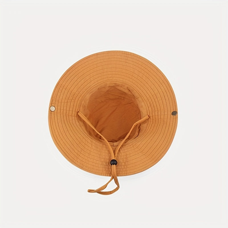 Unisex Soft Bucket Hat - Wide Brim, UV Protection - Quick-Drying & Lightweight - Ideal for Fishing, Hiking, Beach & Sports