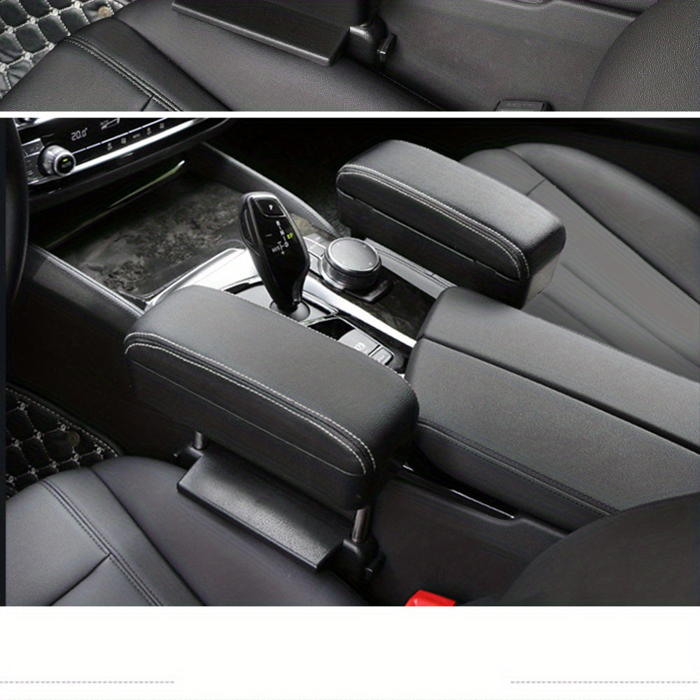 [Adjustable | Car Armrest] ABS Material Adjustable Height Car Armrest Cushion
