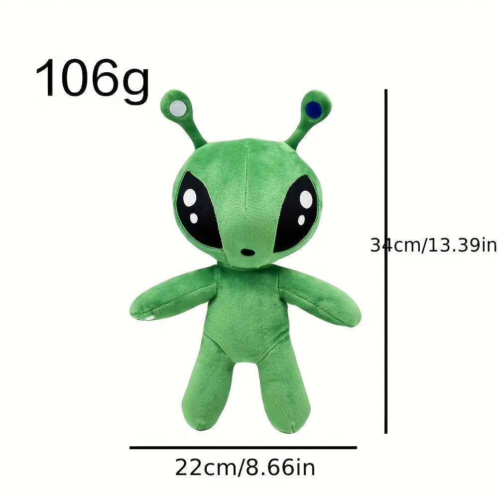Alien Stuffed Animal Plush Toy, Green Large Eyed Alien Plush Doll, Soft Alien  For Home Teenager Room Decor, Gift For Fans And Doll Toys Perfect Birthday Gift Halloween Gift Home Decor Gift