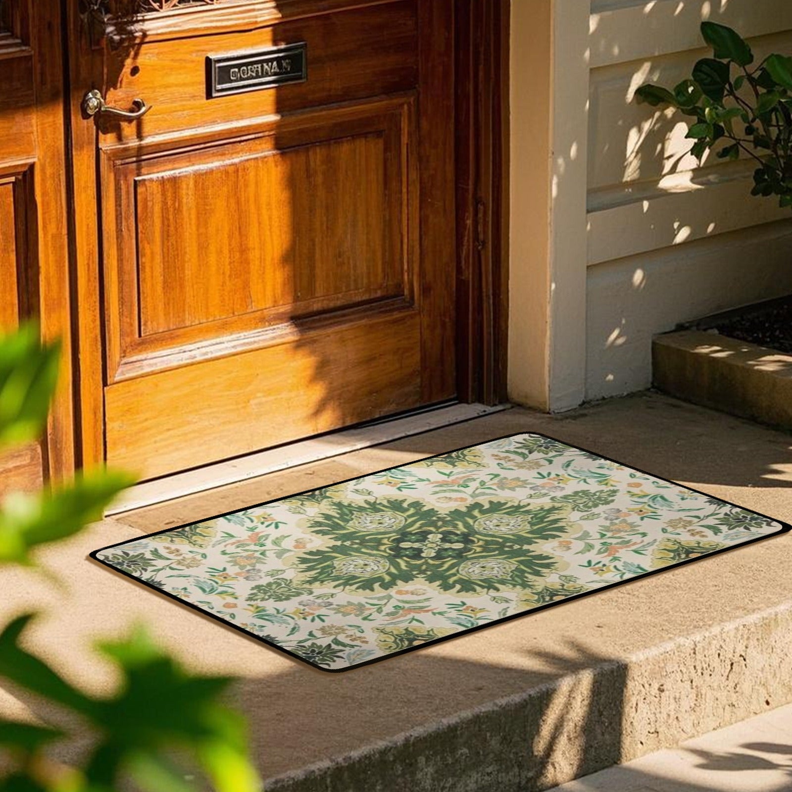 1pc Machine Washable carpet 31*20inch--Carpet, Floor MATS and Protectants, Non-Slip, Fade Resistant, Flannel Area Mat, sqm Polyester, Lightweight Rugs for Entryway, Hallway, Kitchen and Corridor, Bedroom Office, Living Room