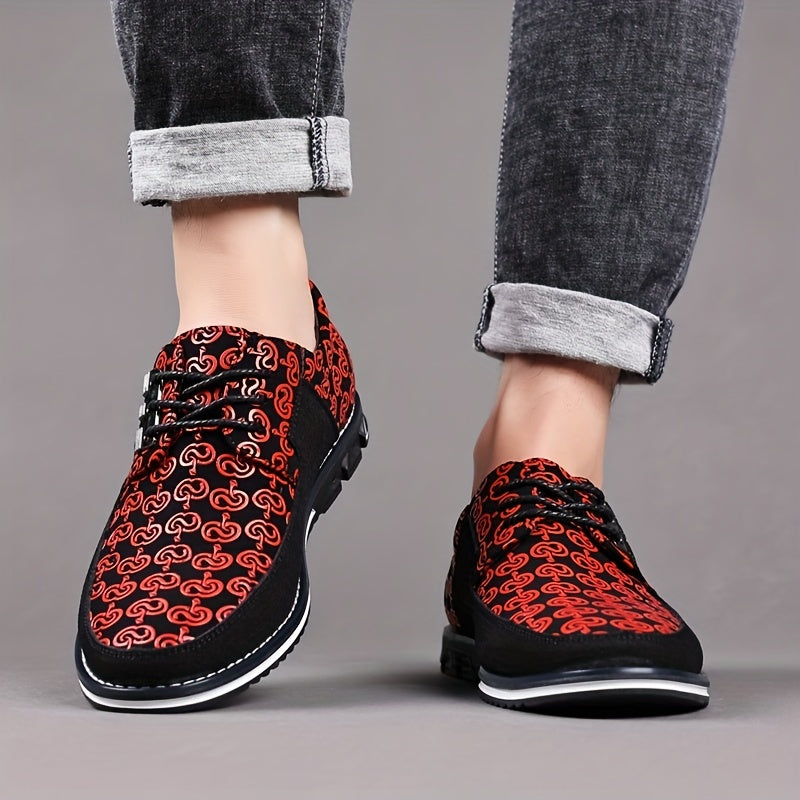 Soft-soled versatile breathable Men's shoes, fashionable round-head comfortable sports shoes for casual wear